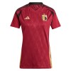 Fotbalové dres Belgie Dámské Domácí ME 2024 Krátký Rukáv